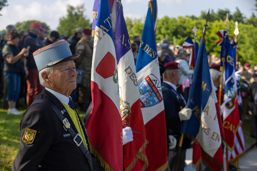 80th D-Day Anniversary: Iron Mike Ceremony