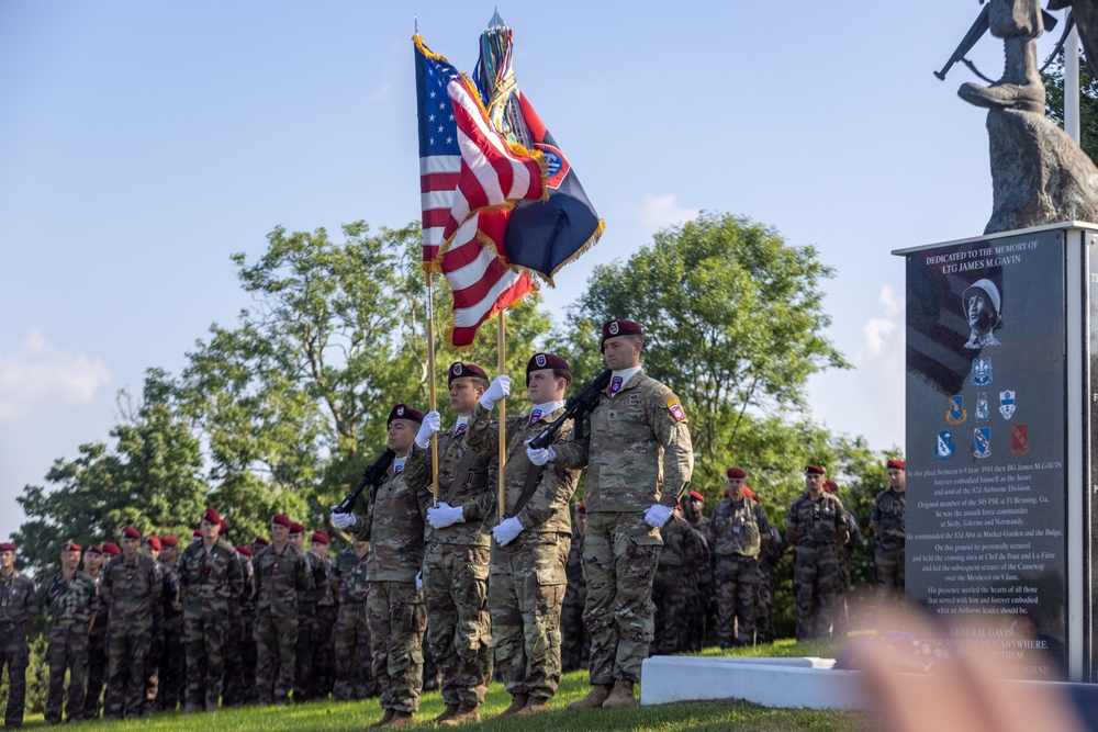 80th D-Day Anniversary: Iron Mike Ceremony