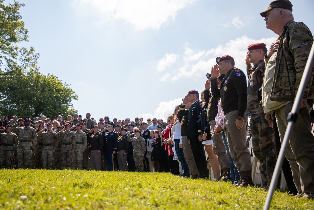 80th D-Day Anniversary: Iron Mike Ceremony