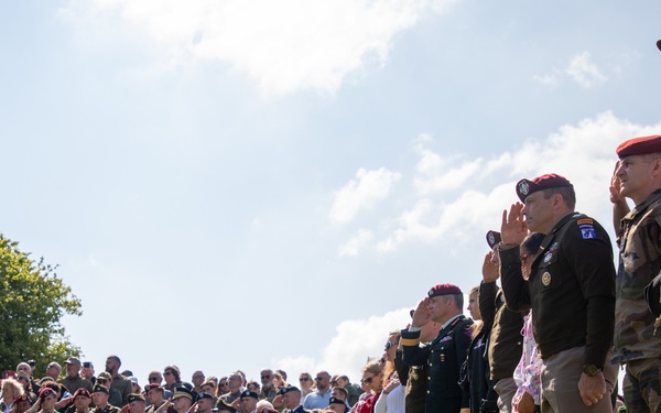 80th D-Day Anniversary: Iron Mike Ceremony