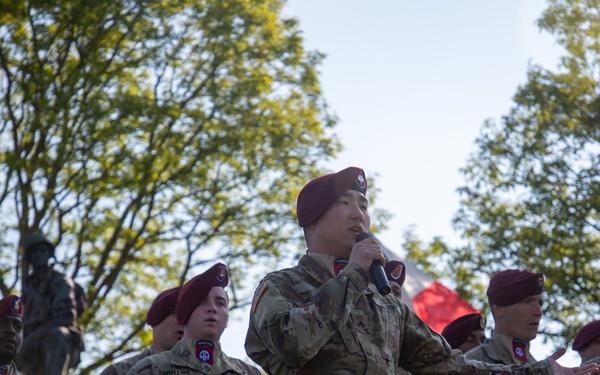 80th D-Day Anniversary: Iron Mike Ceremony