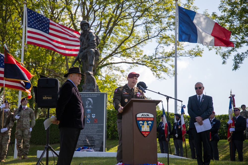 80th D-Day Anniversary: Iron Mike Ceremony