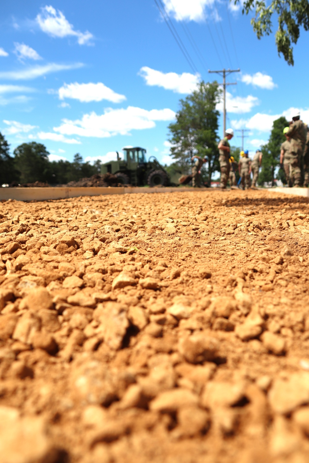 Wisconsin National Guard’s 824th Engineers complete sidewalk troop project during 2024 Fort McCoy training