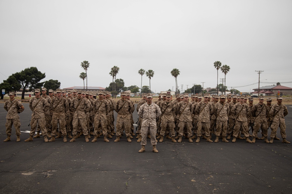 MCRD San Diego Bravo Company EGA Ceremony
