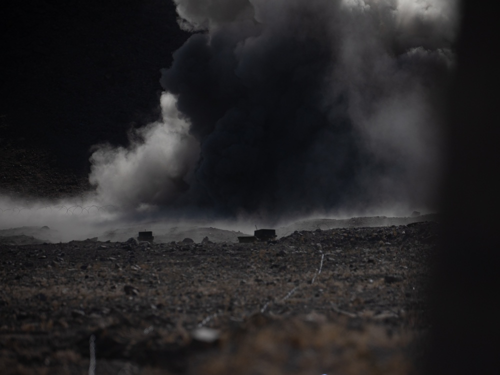 4th Combat Engineer Battalion demonstrates anti-personnel obstacle breaching system at Integrated Training Exercise 4-24