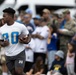 The LA Chargers visit Camp Pendleton