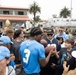 The LA Chargers visit Camp Pendleton