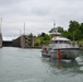 Coast Guardsmen transit final 47-foot Motor Lifeboats out of the Great Lakes