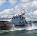 Coast Guardsmen transit final 47-foot Motor Lifeboats out of the Great Lakes