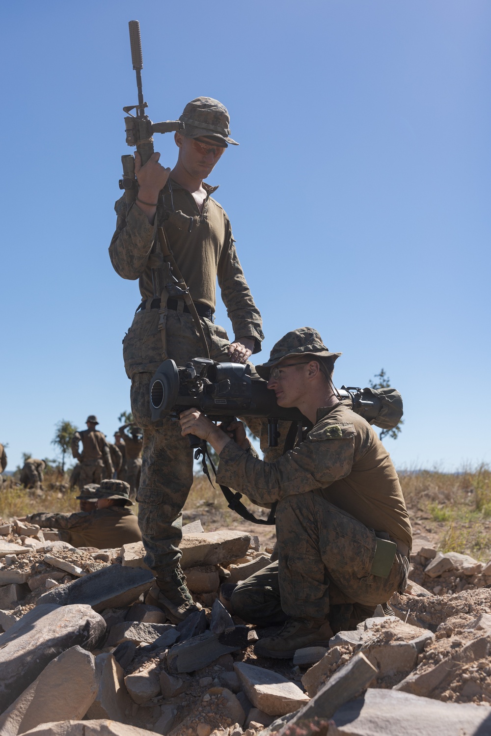 MRF-D 24.3: Marines prepare for live-fire defense during exercise Southern Jackaroo 24