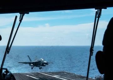USS Ronald Reagan (CVN 76) conducts operations near the Luzon Strait