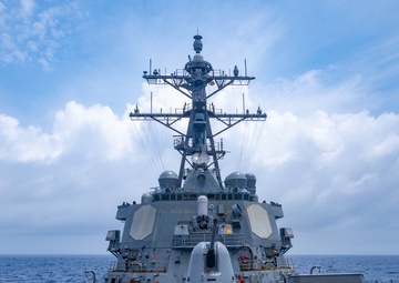 USS Higgins (DDG 76) conducts routine operations