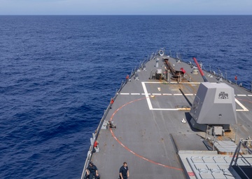 USS Rafael Peralta (DDG 115) conducts routine operations