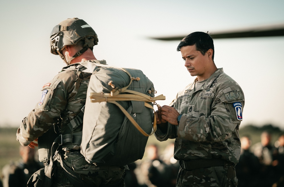 Sky Soldiers Commemorate D-Day 80 During Airborne Operation Alongside French Paratroopers