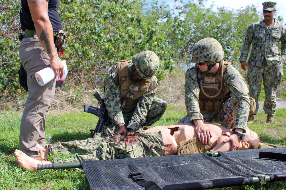 NMCB 11 and EODMU 5 Field Training