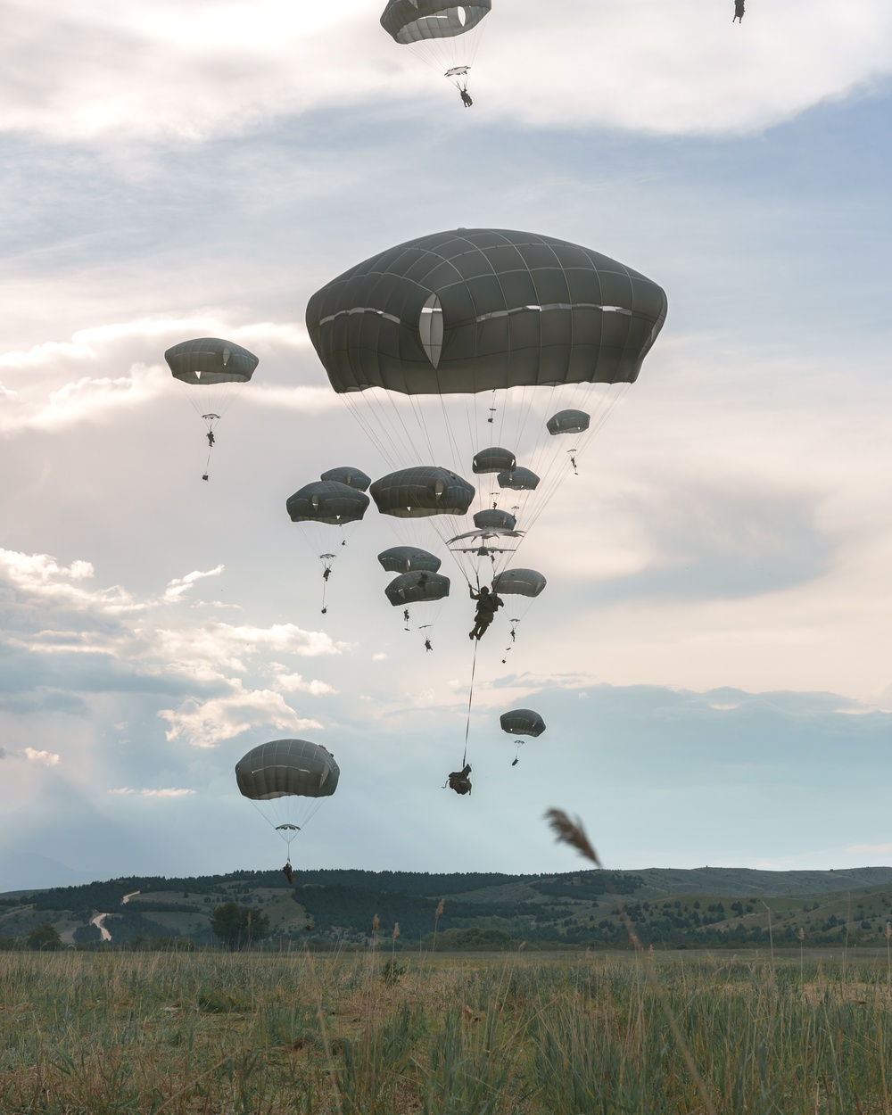 AIRBORNE OPERATION IN NEGOTINO, NORTH MACEDONIA