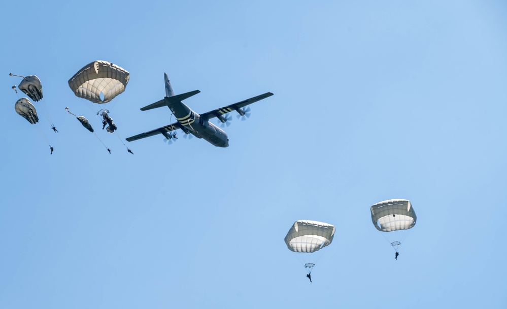 D-Day 80 Paratroopers coming in hot