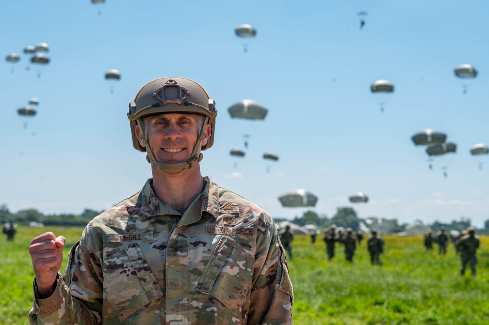 D-Day 80 Paratroopers coming in hot