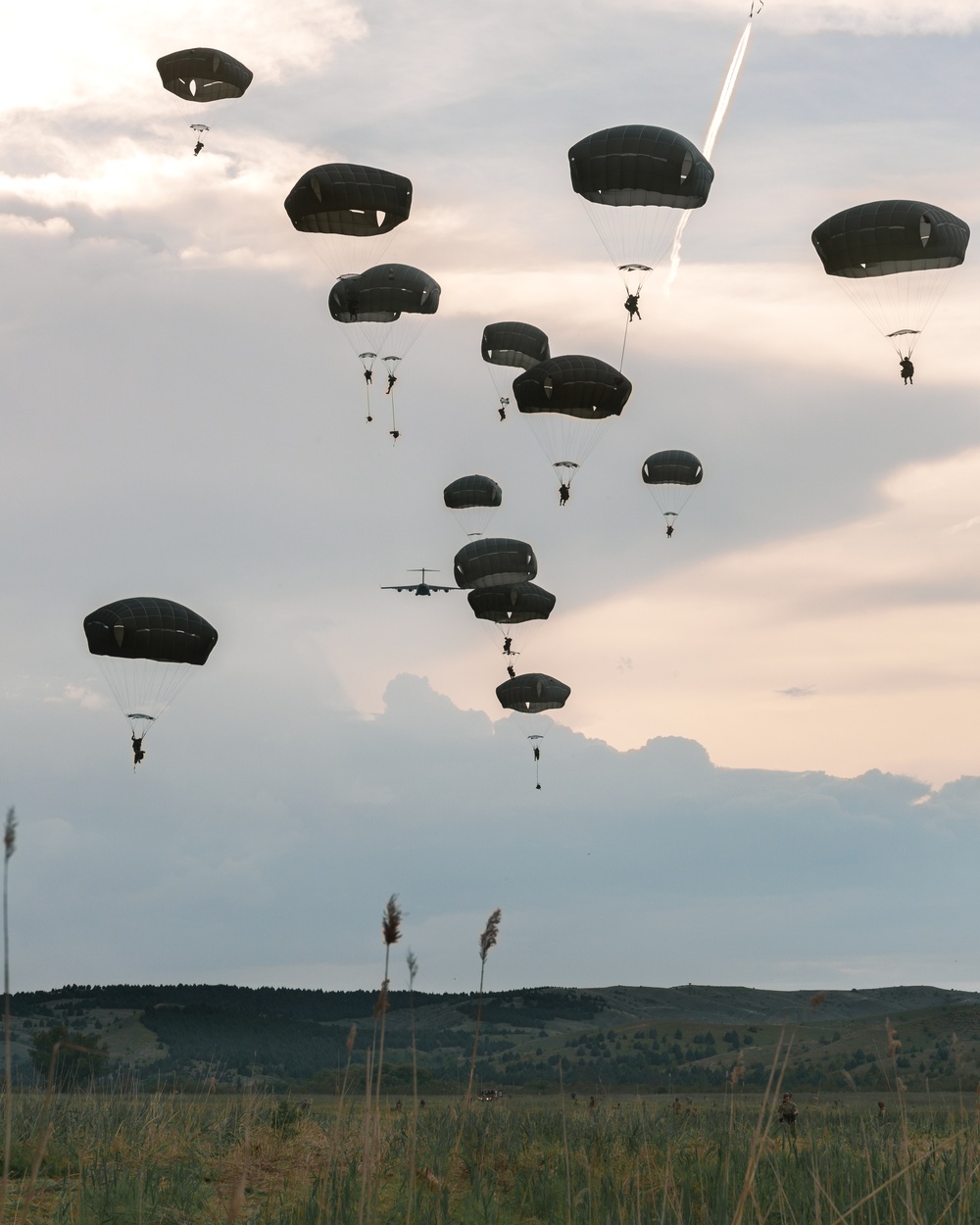 AIRBORNE OPERATION IN NEGOTINO, NORTH MACEDONIA