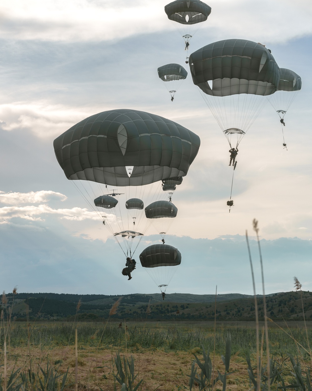 AIRBORNE OPERATION IN NEGOTINO, NORTH MACEDONIA