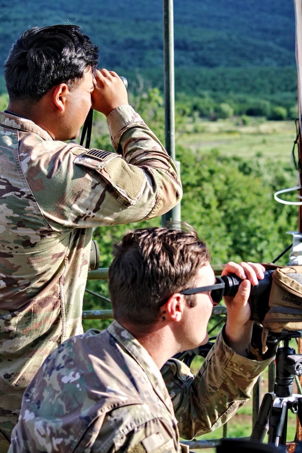 1-8 IN holds Bradley crew gunnery in Poland