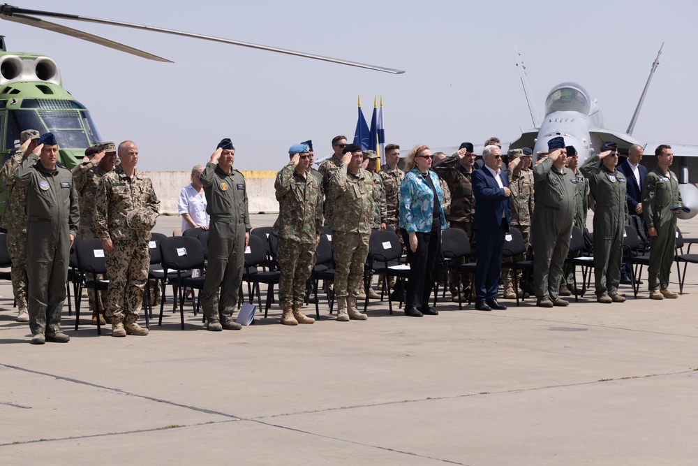 Finland's Air Force NATO Accreditation Ceremony