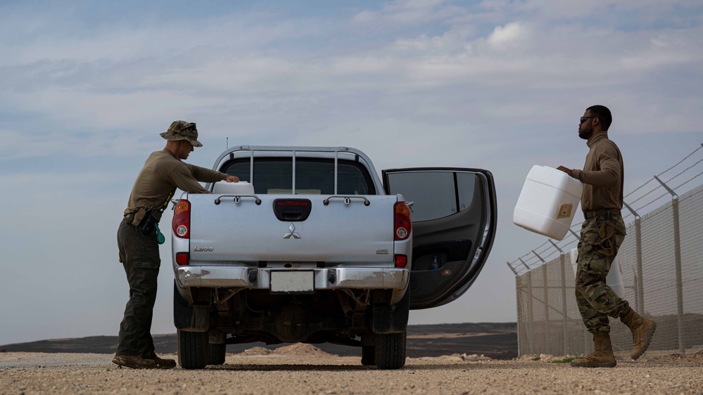 WFSM Airmen test the waters