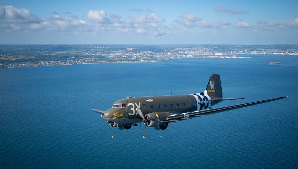 C-47’s reclaim skies over Normandy during 80th Anniversary of D-Day