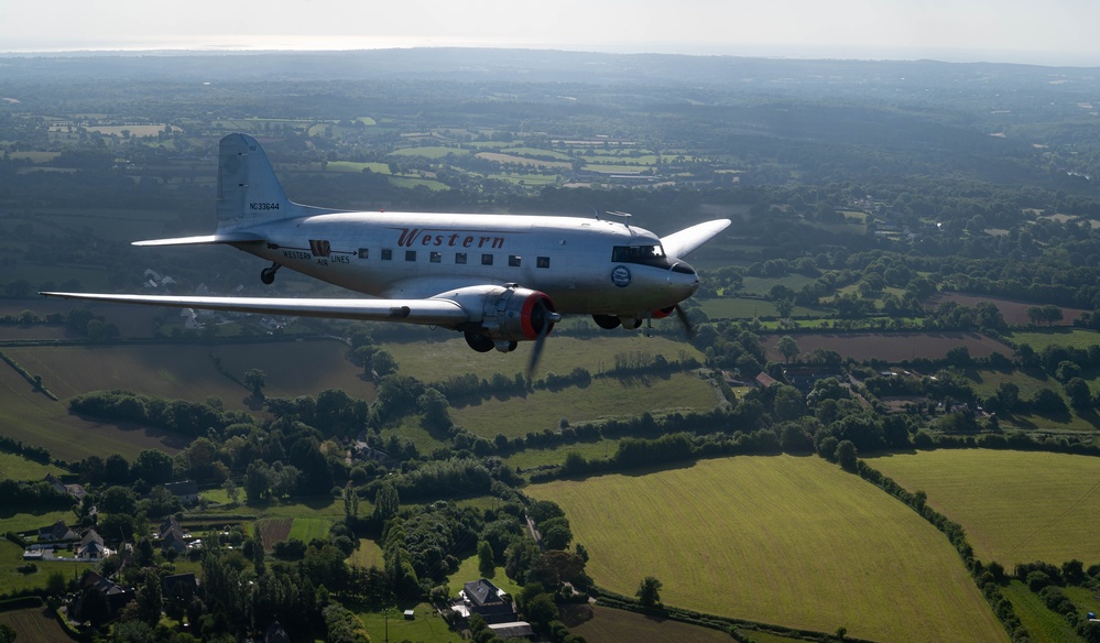 C-47’s reclaim skies over Normandy during 80th Anniversary of D-Day