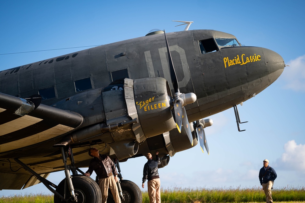 C-47’s reclaim skies over Normandy during 80th Anniversary of D-Day