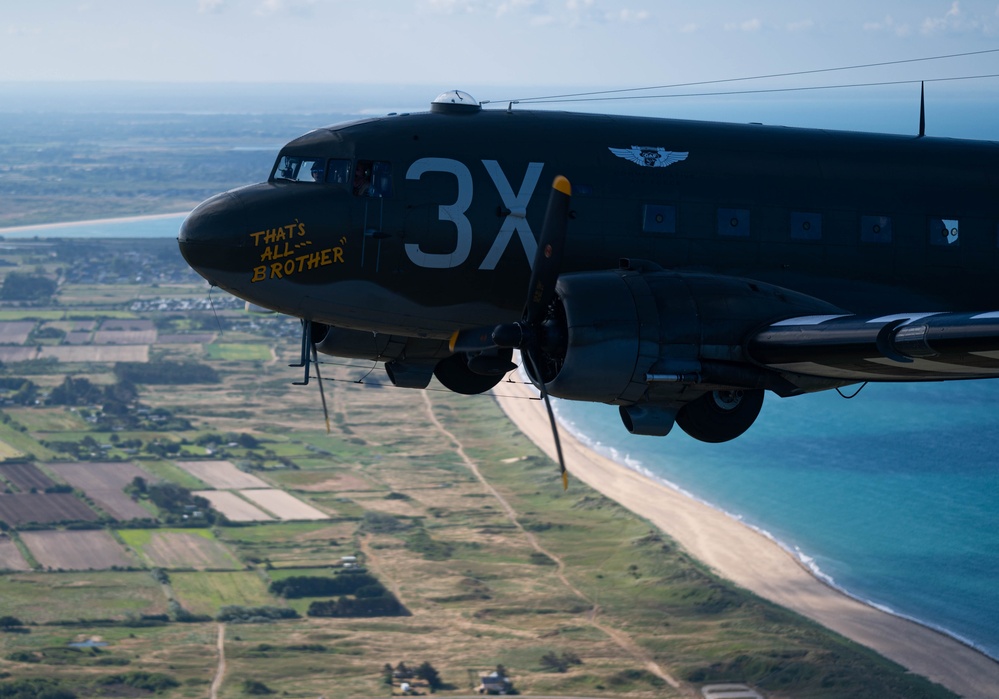 C-47’s reclaim skies over Normandy during 80th Anniversary of D-Day