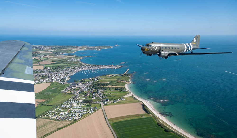 C-47’s reclaim skies over Normandy during 80th Anniversary of D-Day