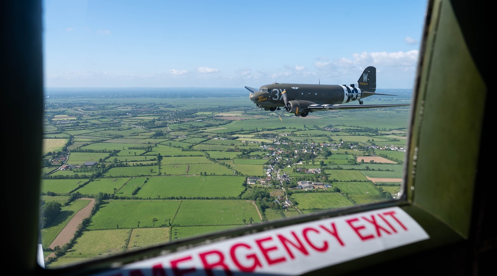 C-47’s reclaim skies over Normandy during 80th Anniversary of D-Day