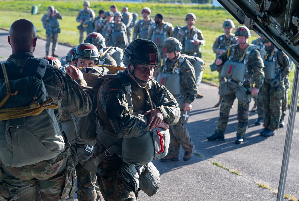 Soaring into history; Paratroopers honor D-Day legacy with C-130J jumps