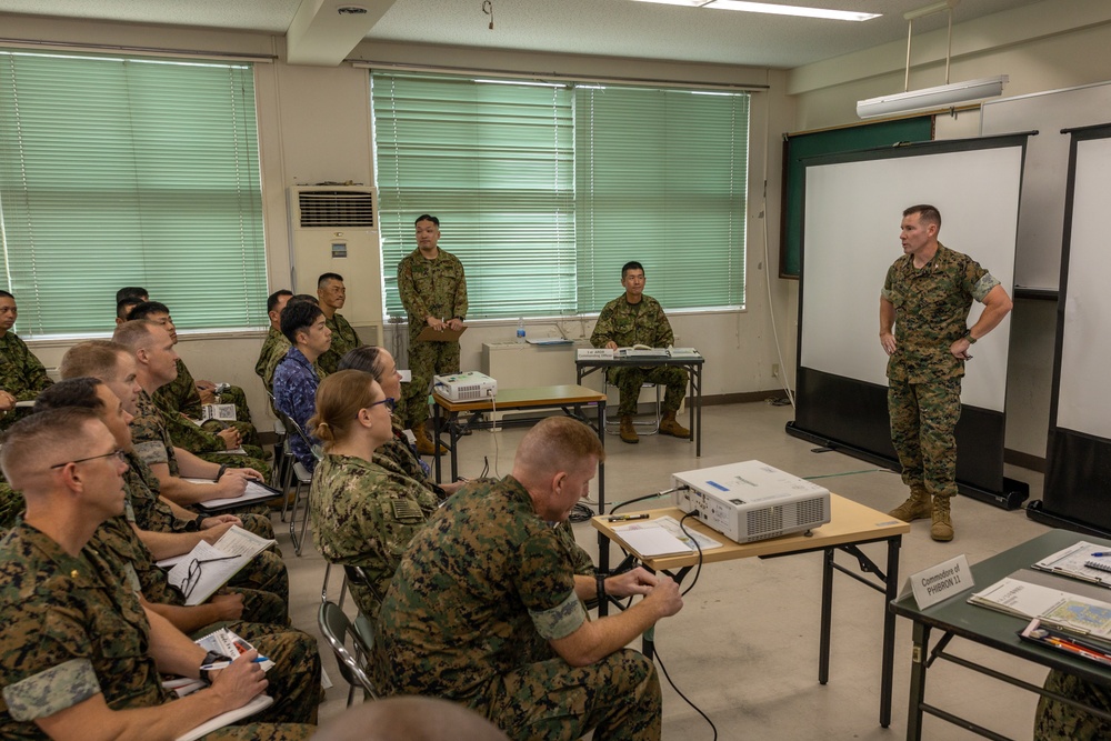 31st MEU &amp; JSDF STAFFEX Begins