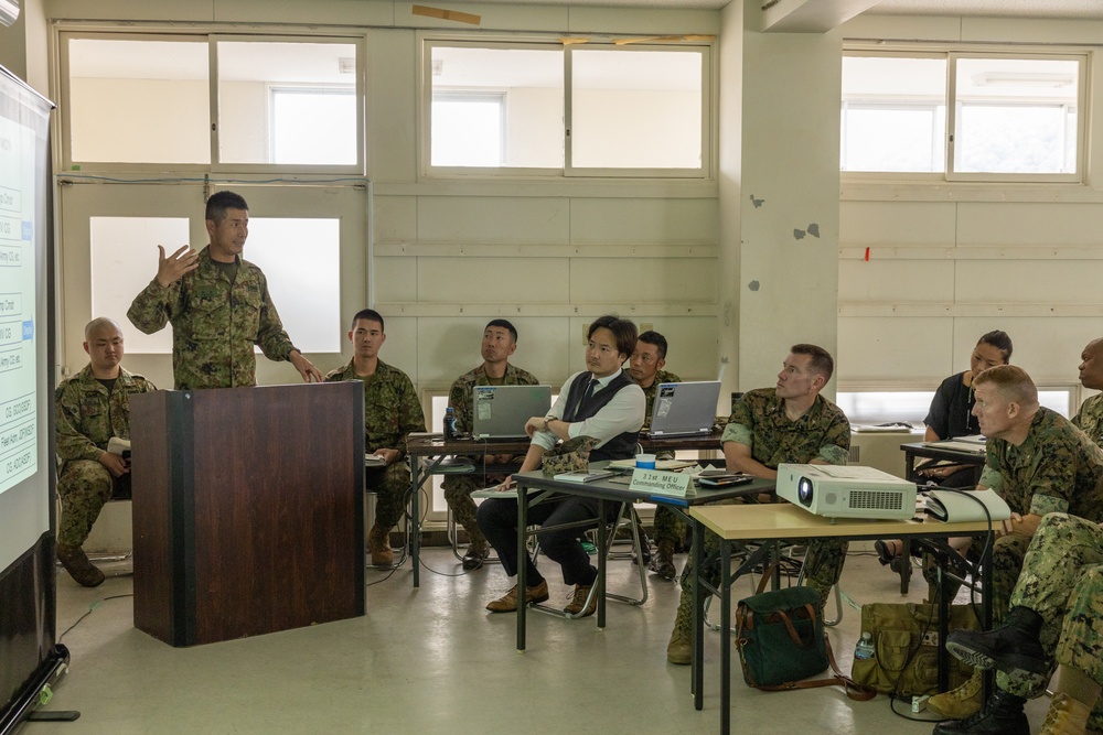 31st MEU &amp; JSDF STAFFEX Begins