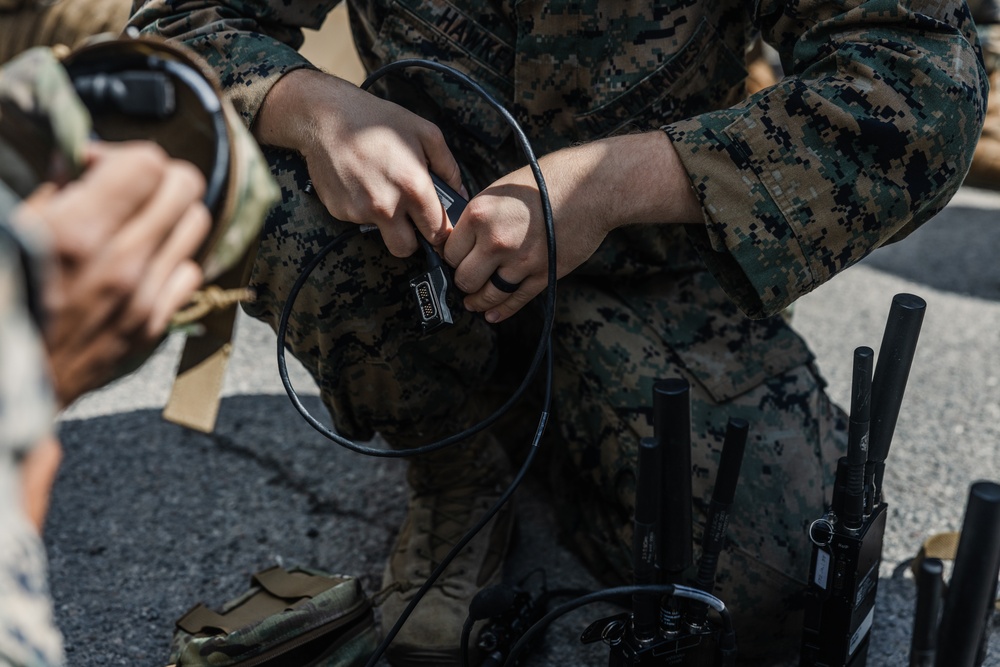 CLB-8 Marines Convoy to Gotland Island