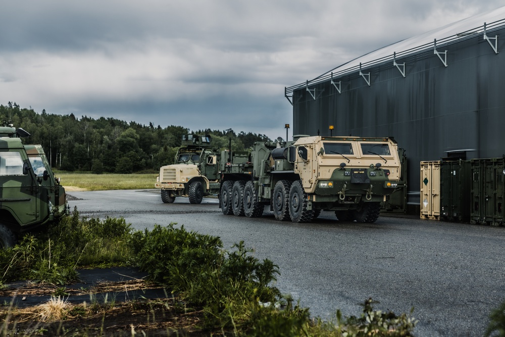 CLB-8 Marines Convoy to Gotland Island