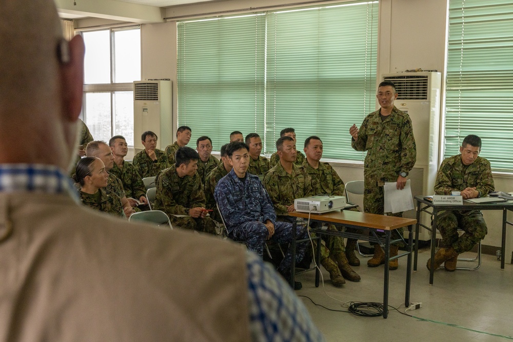 31st MEU &amp; JSDF STAFFEX Begins