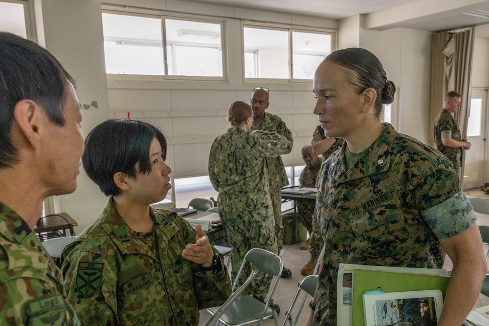 31st MEU &amp; JSDF STAFFEX Begins