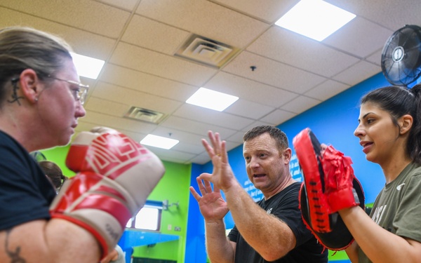 Kicking back with Shaun (and punching too)