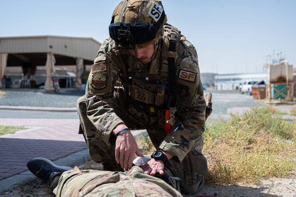 386th AEW Base-Wide Exercise