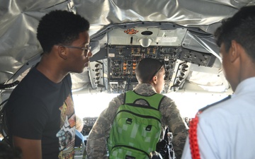 459th ARW engages youth at JBA Aim Day