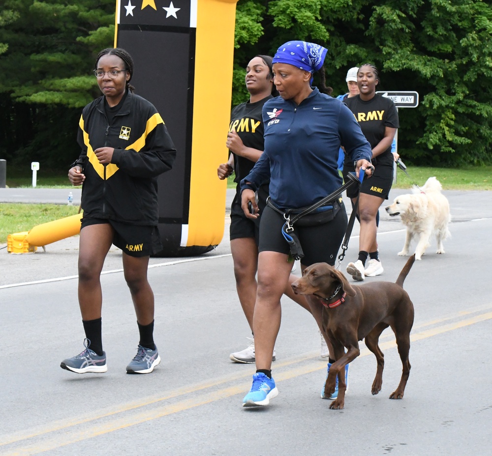 Fort Drum 5K run showcases four-legged community members