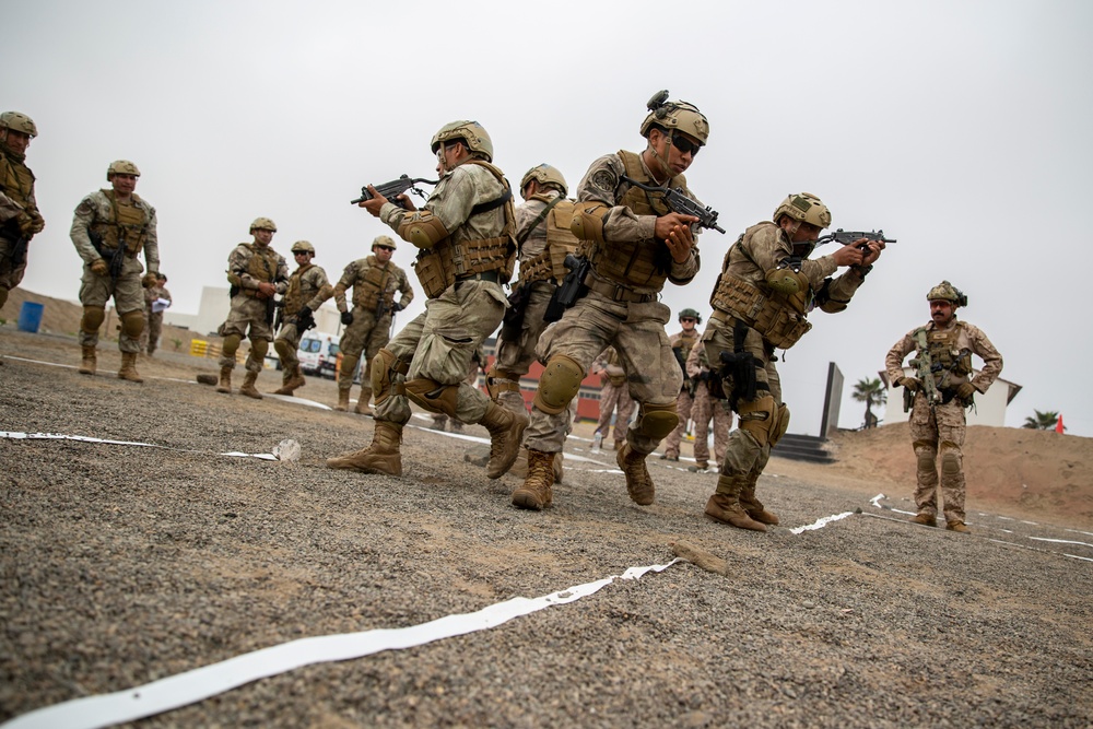 U.S. Marines practice room clearing during Resolute Sentinel 24