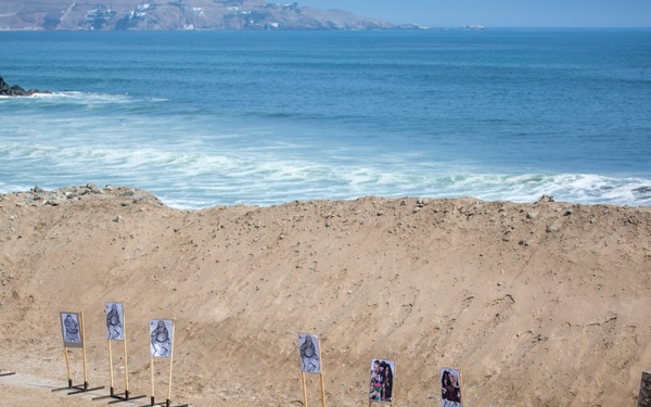 U.S. Marines train using Peruvian Uzi submachine gun during Resolute Sentinel 24