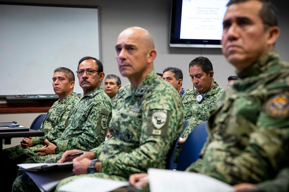 Mexican National Defense College Students Visit NORAD, USNORTHCOM