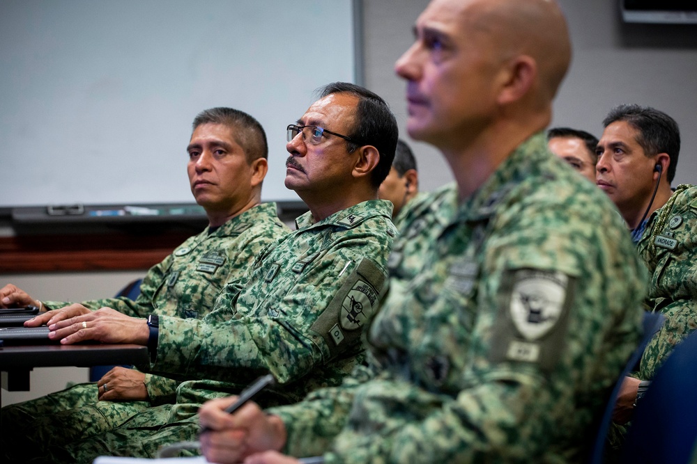 Mexican National Defense College Students Visit NORAD, USNORTHCOM