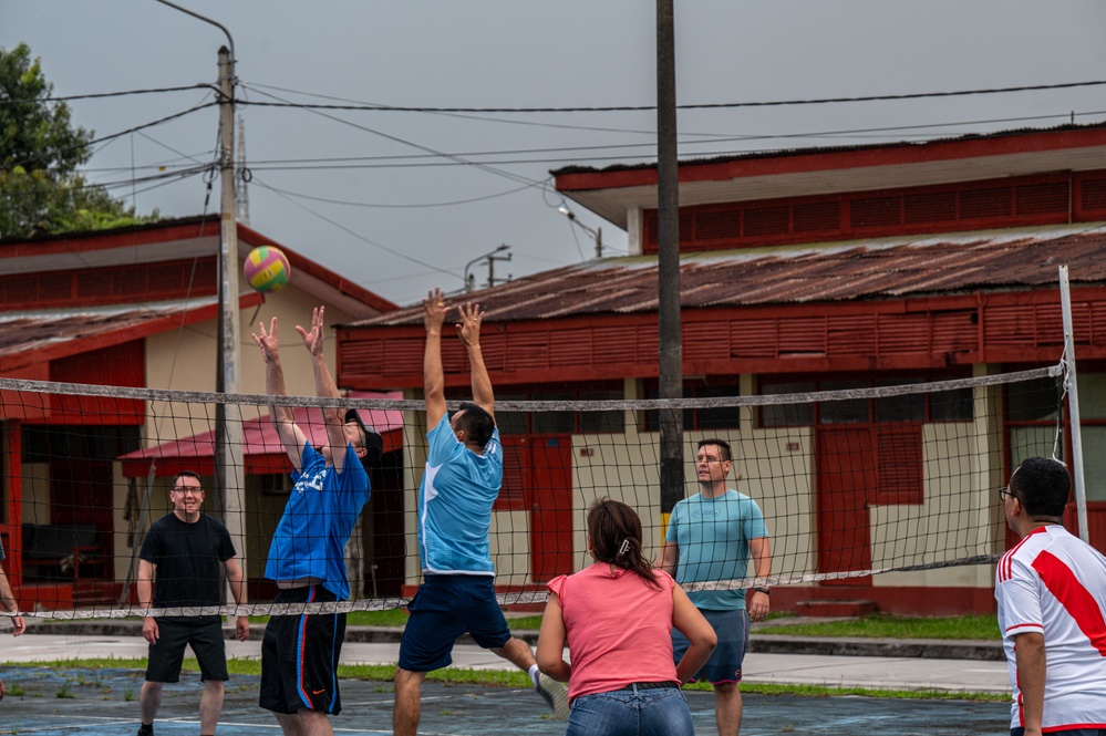 U.S. and Peruvian Air Force build camaraderie through sports