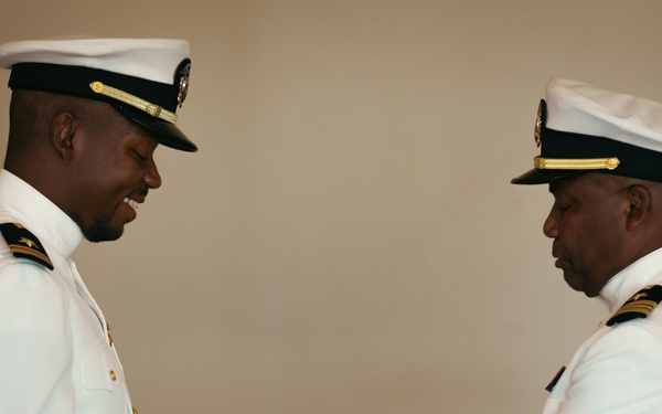 Lt. Cmdr. Yves Emilus of LCSRON 2 Retires